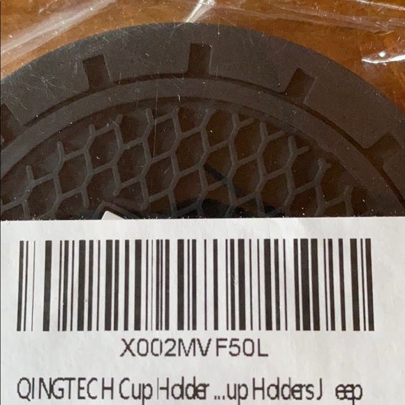 🚘 JEEP cup coasters set of 2 / silver valve cap - Picture 4 of 5